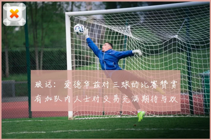 狼记：爱德华兹对三球的比赛赞赏有加队内人士对交易充满期待与欢欣